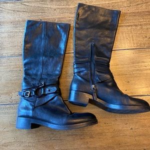Black via spiga boots size 7.5